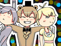 Some characters of Fnaf