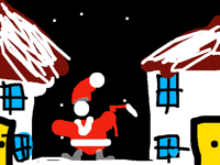 Santas Crazy!
