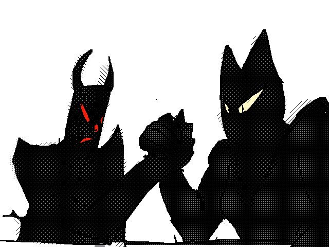 They fighting each other