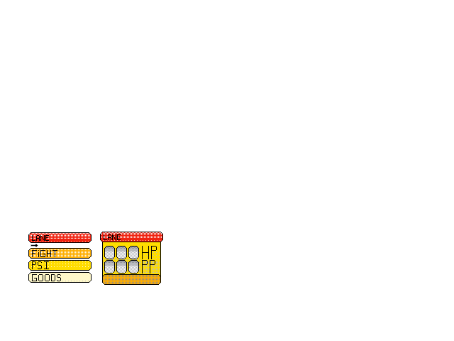 OG Earthbound UI