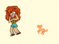Mari is scared of cats