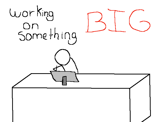 Working on something BIG
