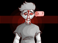 Put a gun against his head..