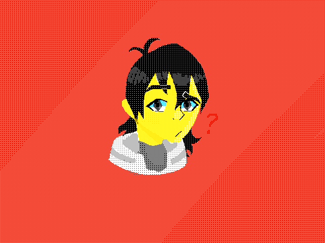 Lineless doodle of my fave gay