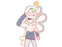 one eyed boi :3
