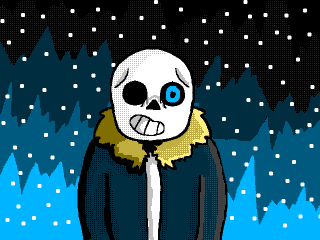 Better drawing of Sans