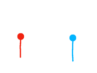 Red v blue